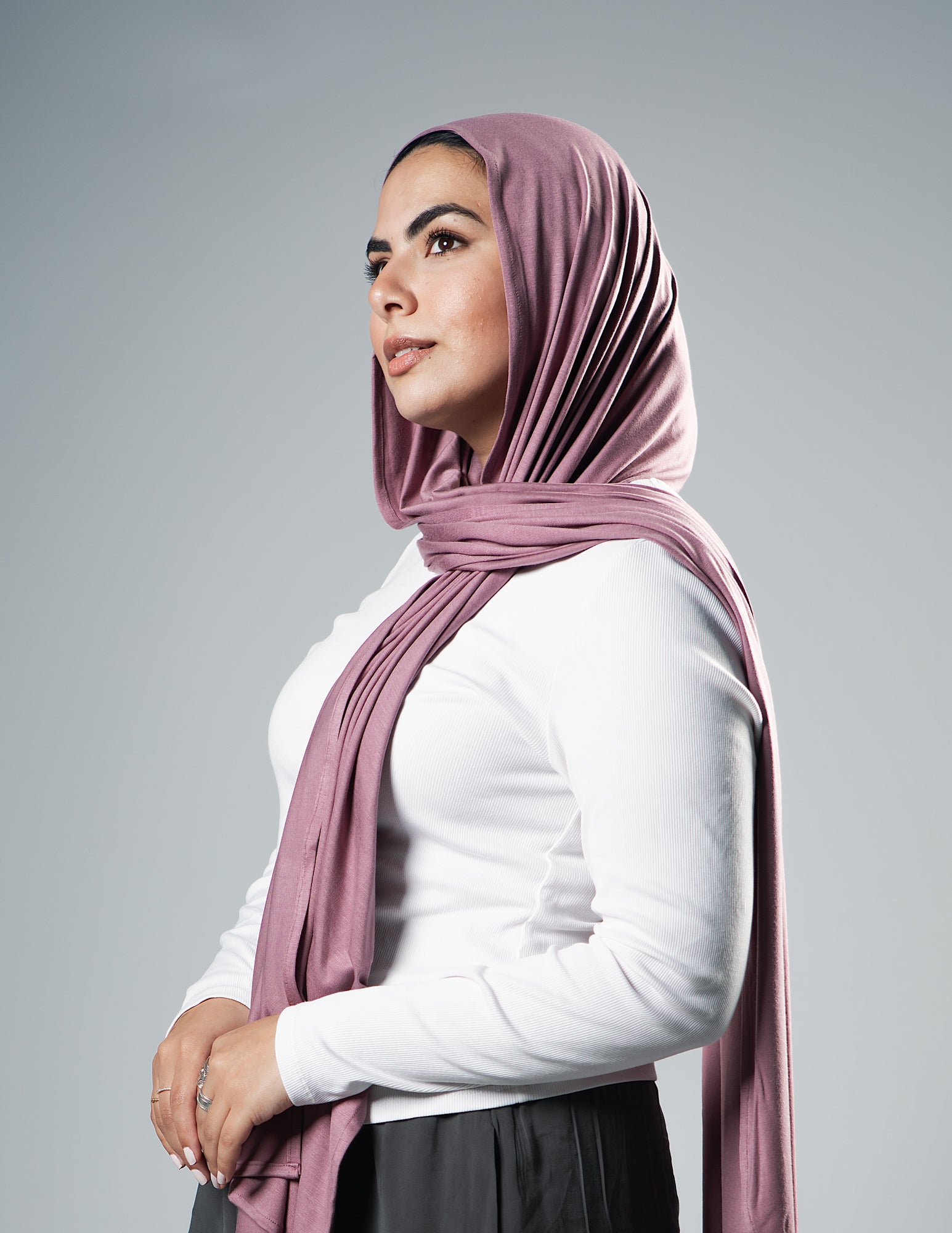 Dusty Mauve - By.D Scarves