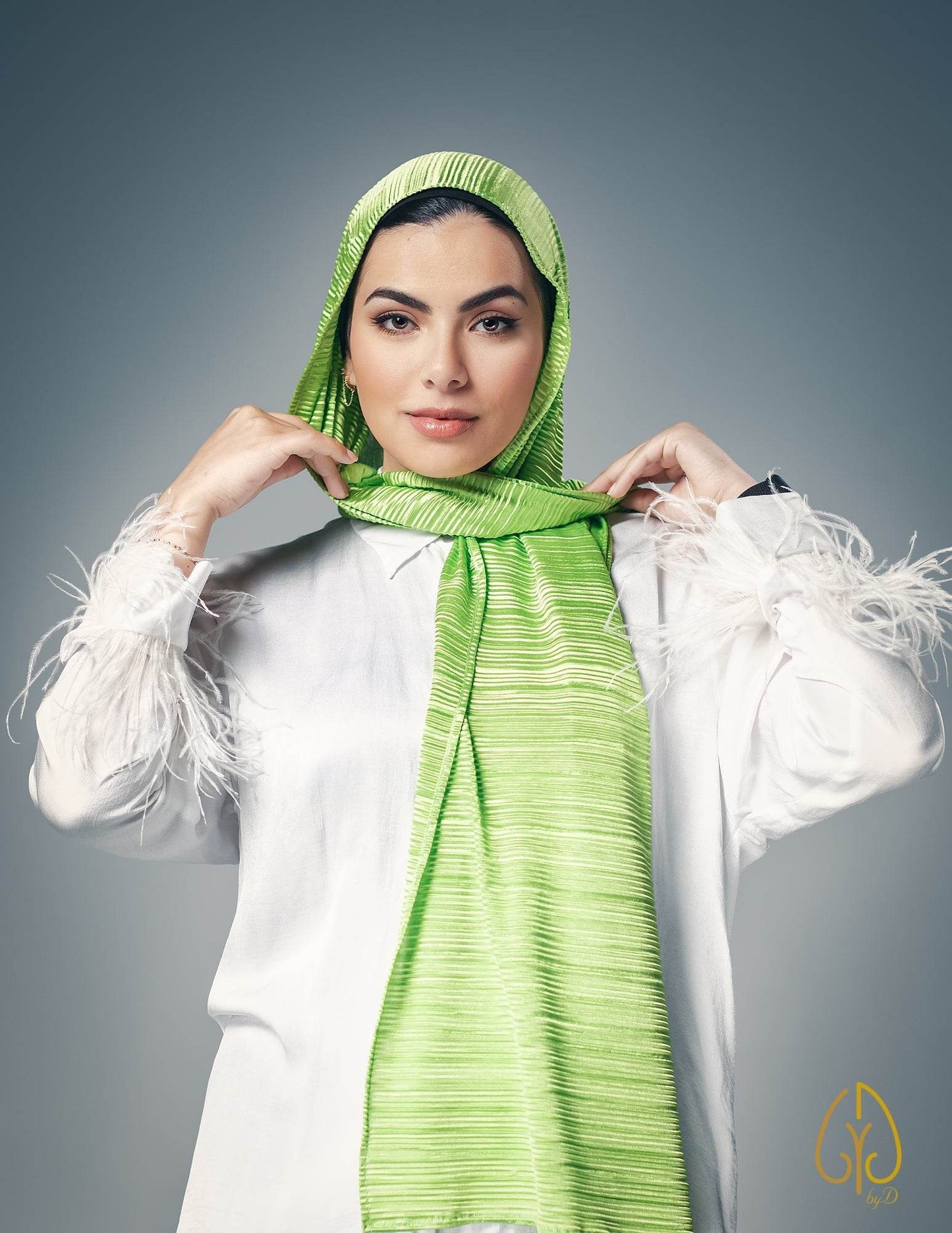 The Apple Green - By.D Scarves