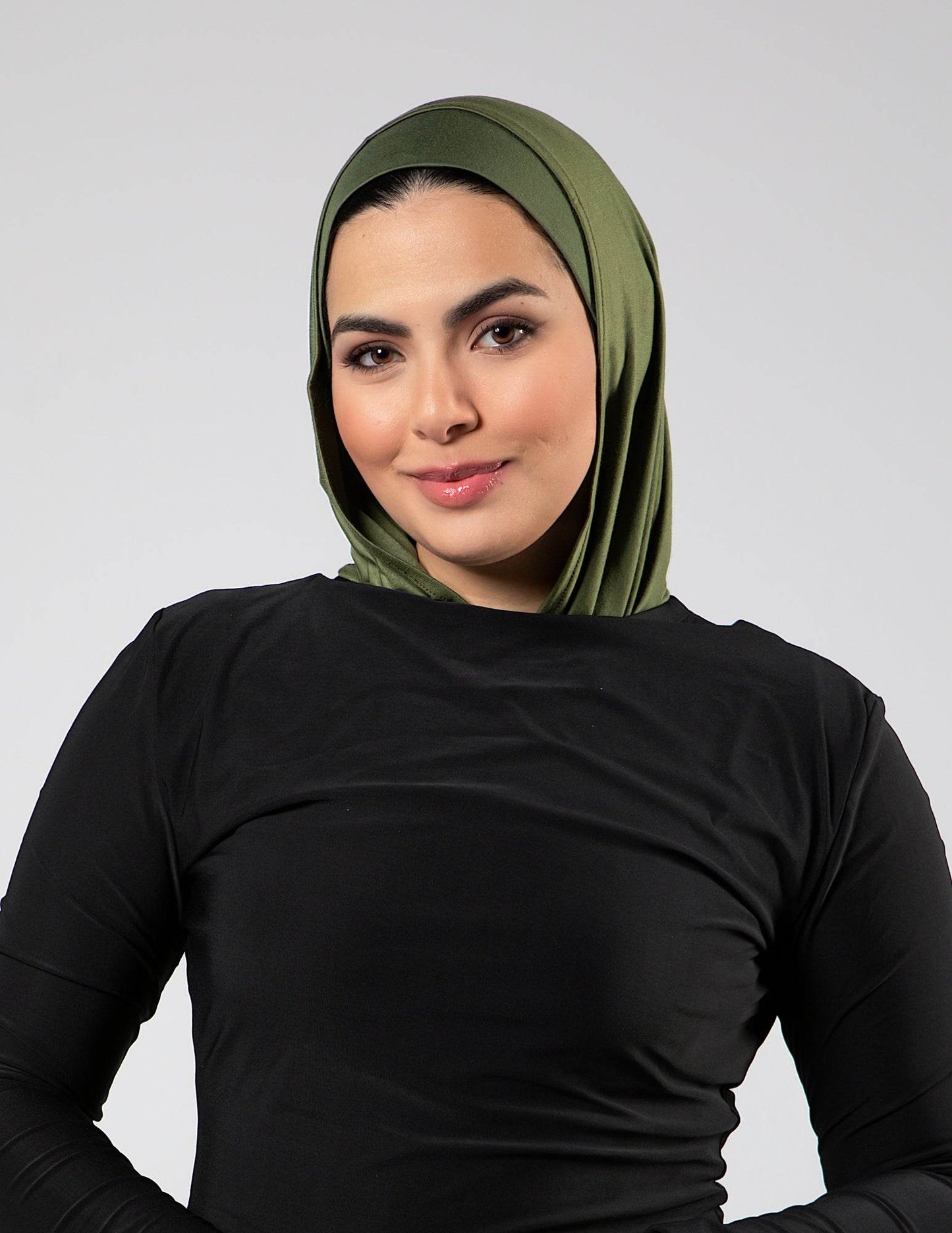 Mini Scarf Olive Green - By.D Scarves