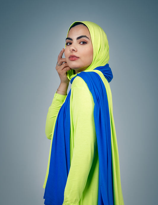 The True Blue/Lime Green
