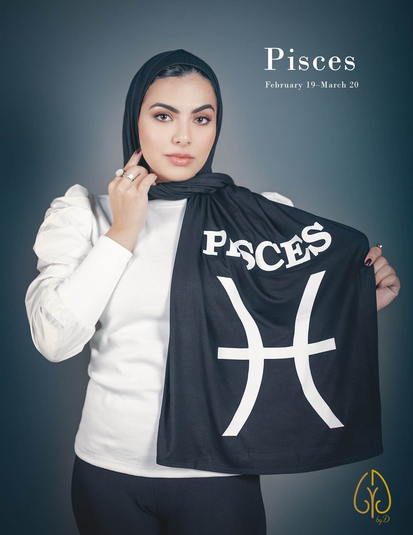 Pisces الحوت - By.D Scarves