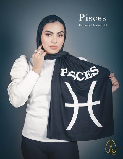 Pisces الحوت - By.D Scarves