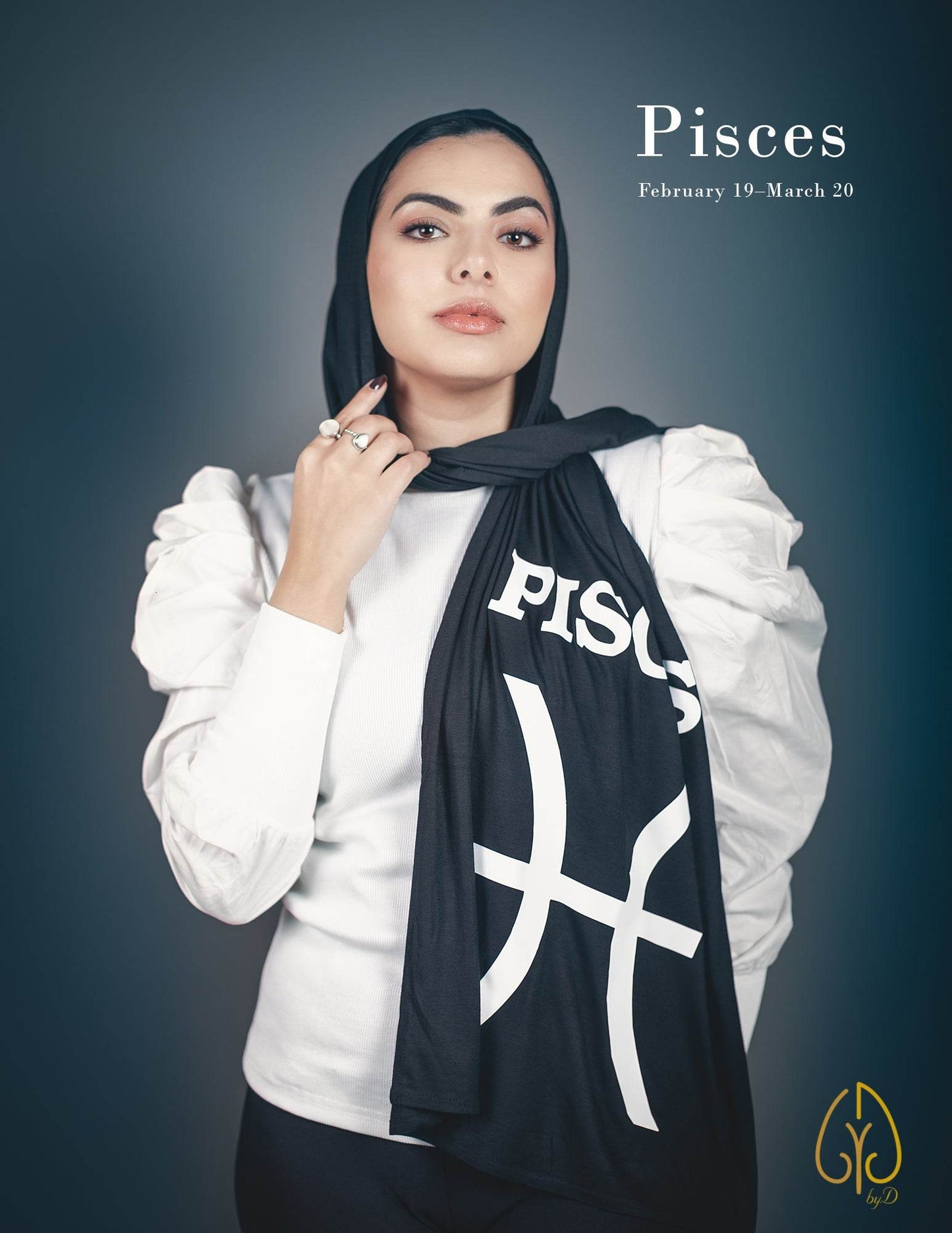 Pisces الحوت - By.D Scarves