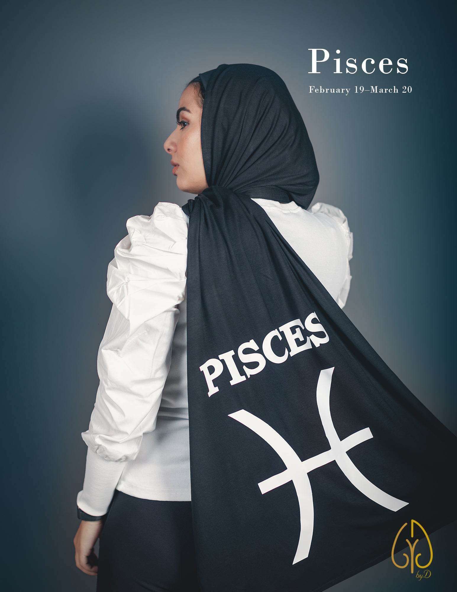 Pisces الحوت - By.D Scarves