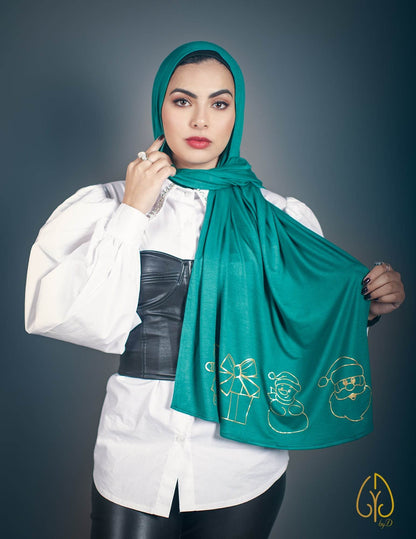 The Wonderland (Green) - By.D Scarves