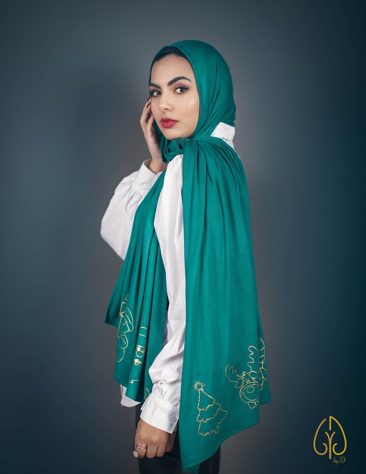 The Wonderland (Green) - By.D Scarves