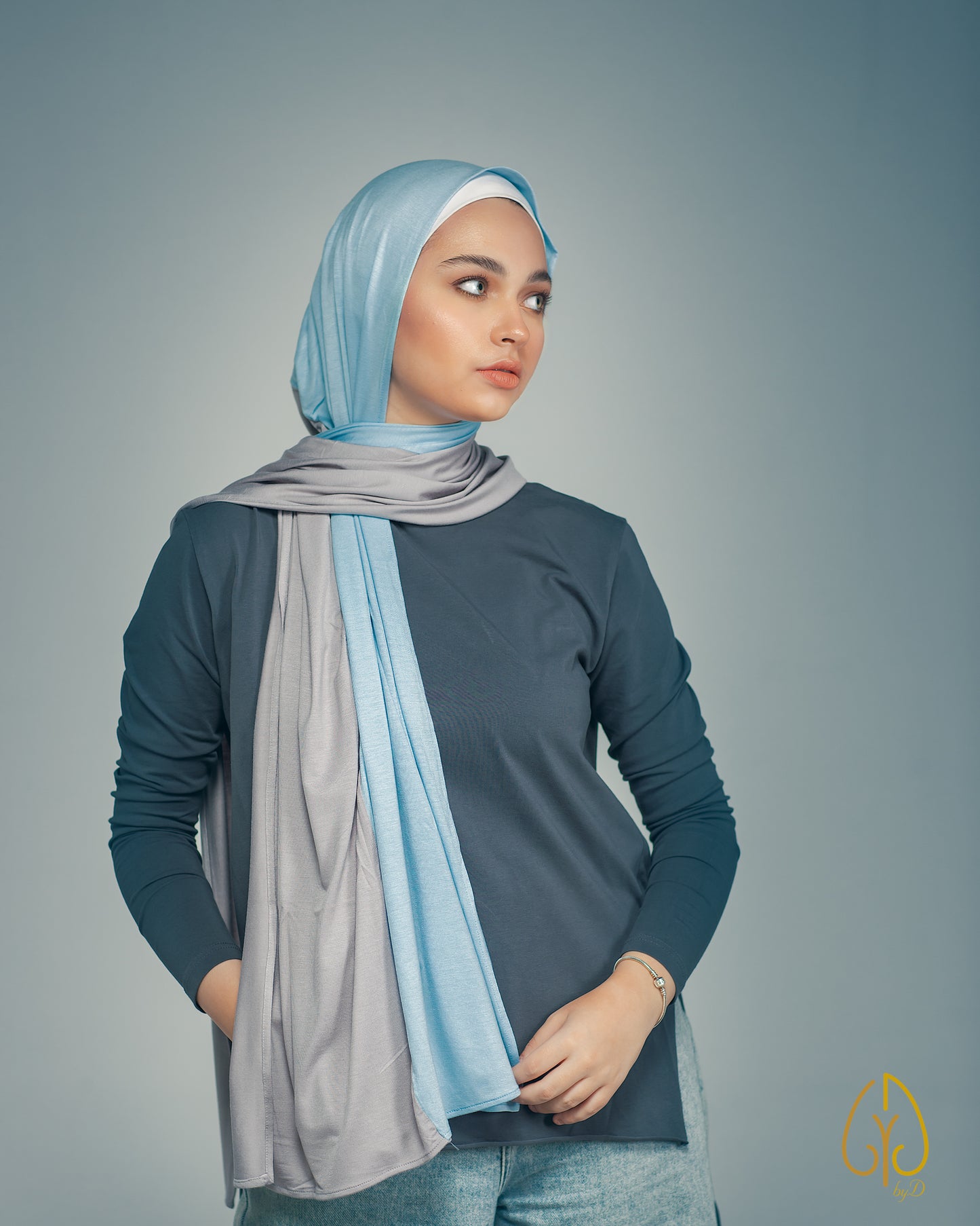 Baby Blue / Grey