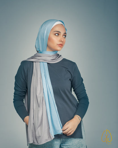 Baby Blue / Grey