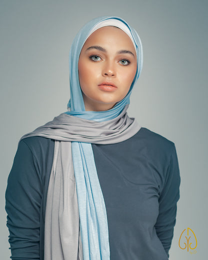 Baby Blue / Grey