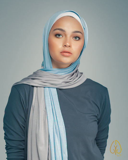 Baby Blue / Grey