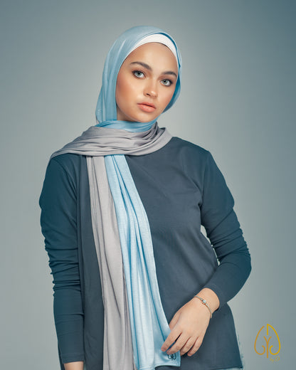 Baby Blue / Grey