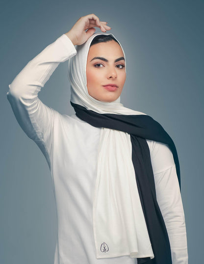 Black / White - By.D Scarves