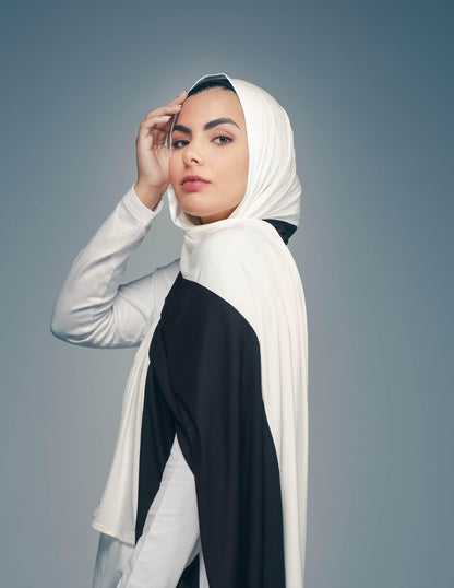 Black / White - By.D Scarves