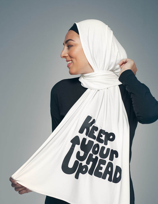 KEEP YOUR HEAD UP - By.D Scarves