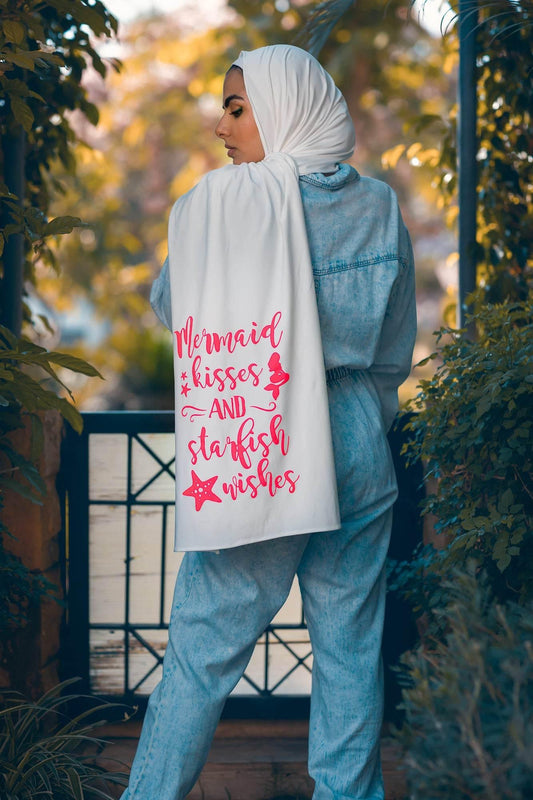 MERMAID KISSES AND STARFISH WISHES - By.D Scarves