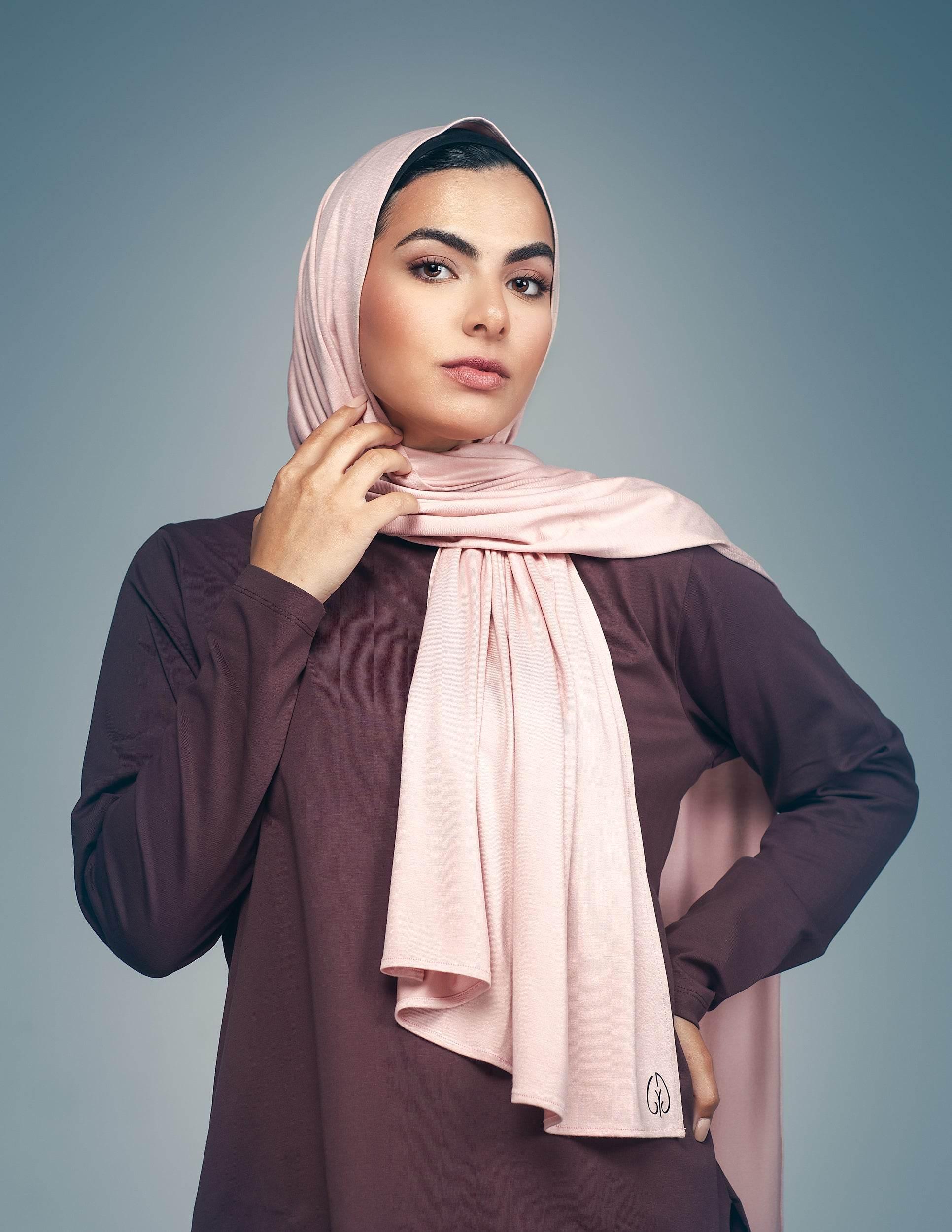 The Peach Blush - By.D Scarves