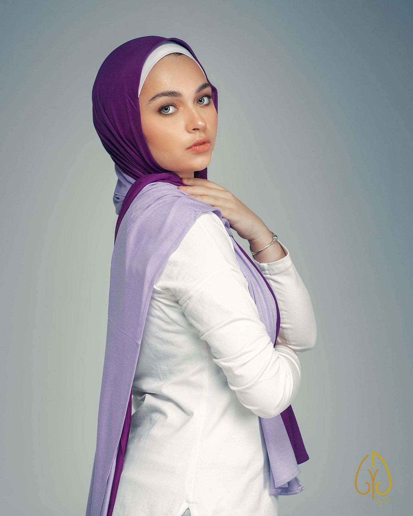 Purple / Lilac - By.D Scarves