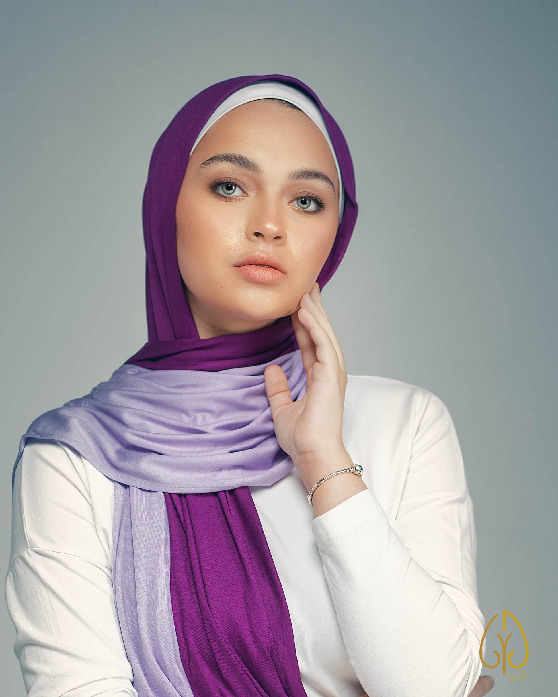 Purple / Lilac - By.D Scarves