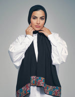 Load image into Gallery viewer, Arabic Calligraphy Black - By.D Scarves
