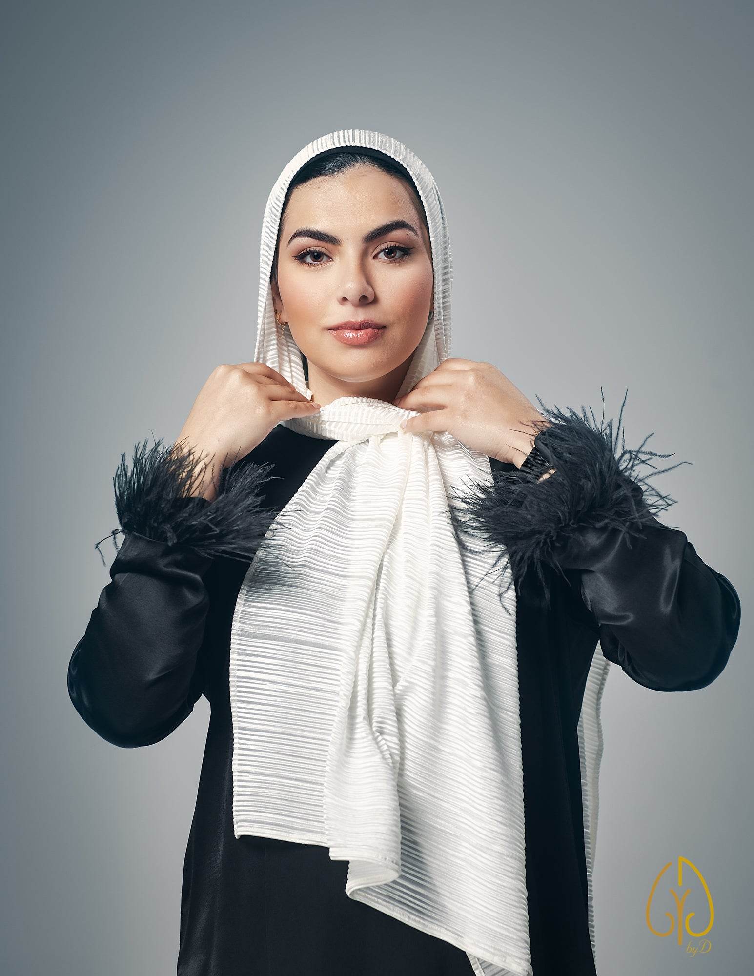 The Pearl White - By.D Scarves