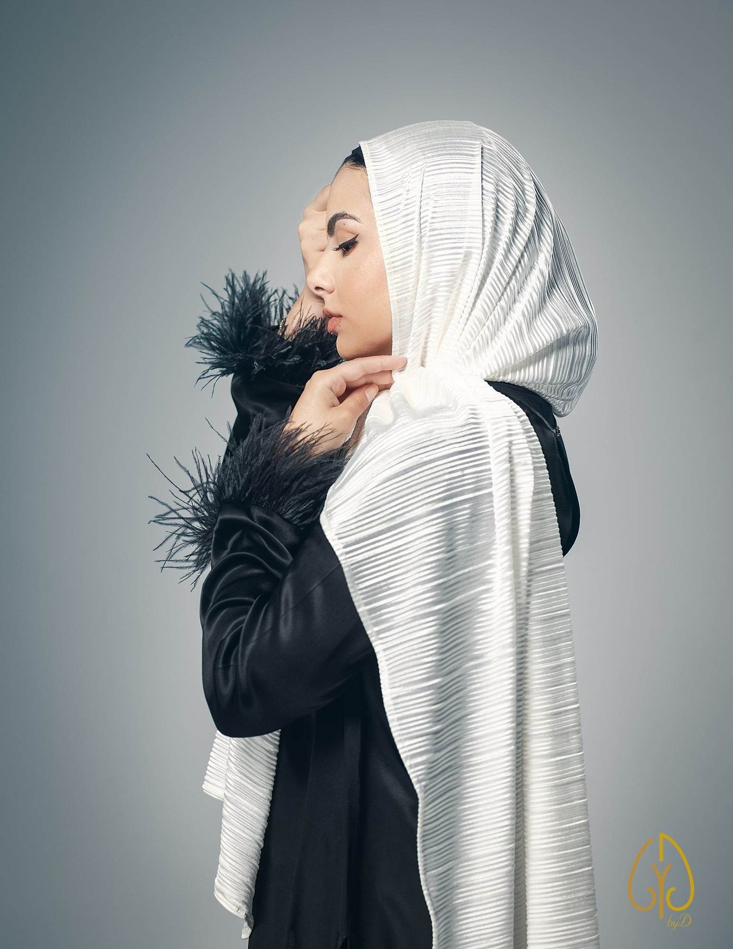 The Pearl White - By.D Scarves