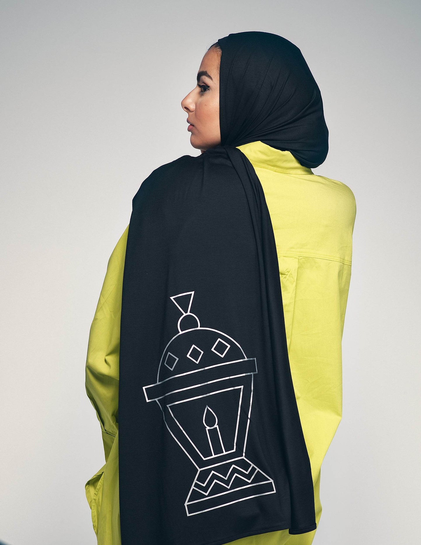 Silver Star Drops - By.D Scarves
