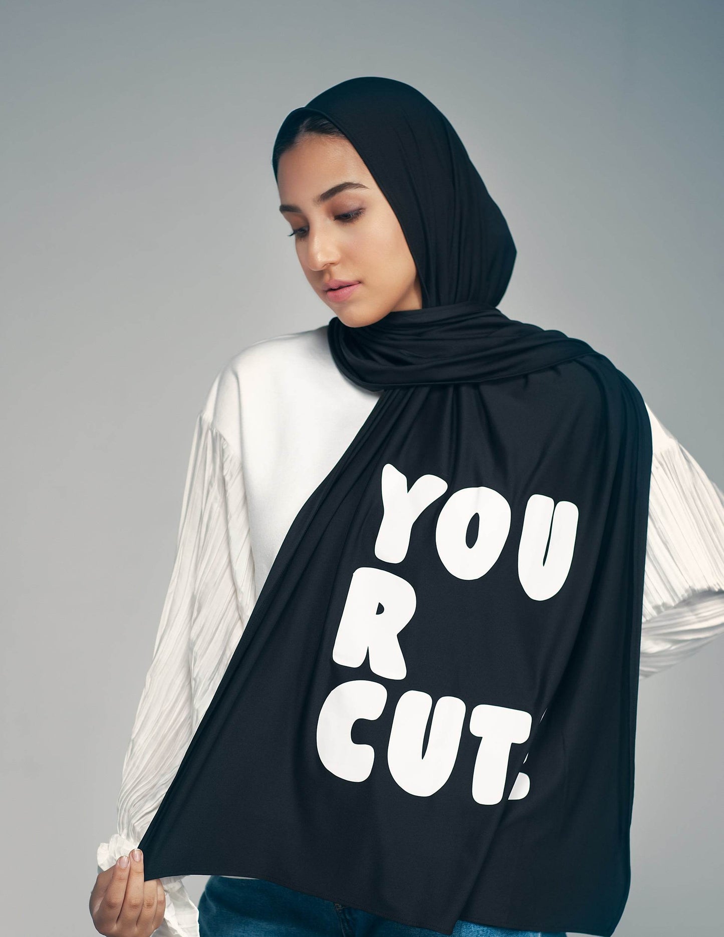 YOU R CUTE - By.D Scarves